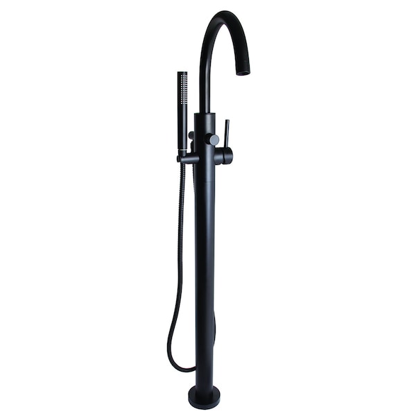 Lucid One Handle Roman Tub Filler -MB
